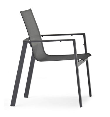 Alfresco | Miami | Outdoor Dining Chair - Dark Grey