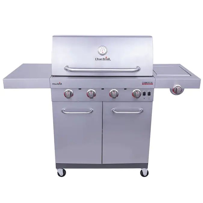 Char broil 4 burner stainless steel gas grill best sale