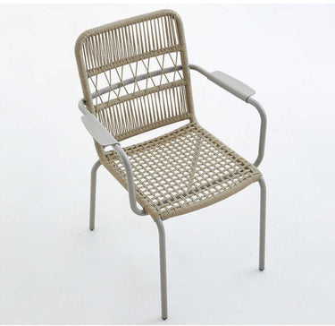 Amos Outdoor Round Dining Set