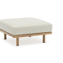 Outdoor sofa set with weather-resistant cushions | 户外沙发套装,配有耐候座垫 | 户外梳化套裝,配有耐候座墊