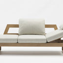 Outdoor sofa with weather-resistant cushions | 户外沙发,配有耐候座垫 | 户外梳化,配有耐候座墊