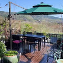 Stylish outdoor sun parasol and umbrella for garden or patio, UV-resistant | 時尚戶外太陽傘及雨傘,適合花園或露台,防紫外線 | 时尚户外太阳伞及雨伞,适合花园或露台,防紫外线
