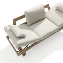 Outdoor sofa with weather-resistant cushions | 户外沙发,配有耐候座垫 | 户外梳化,配有耐候座墊