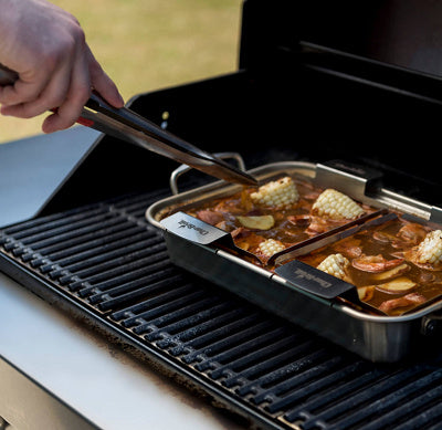 The Char-Broil® Grill Plus Pan