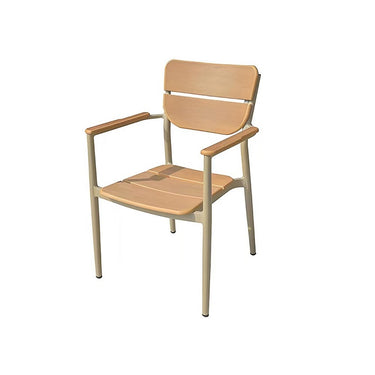 Alfresco | Tiffany | Outdoor Square Table with Hayden Armchair Set