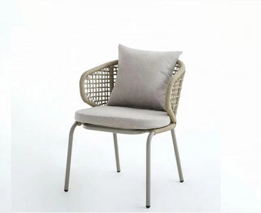 Alfresco | Boris | Outdoor Square Dining Set - Champagne