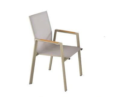 Alfresco | Wallace | Outdoor Square Dining Set - Champagne