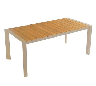 Alfresco | Wallace | Outdoor Rect Dining Set - Champagne