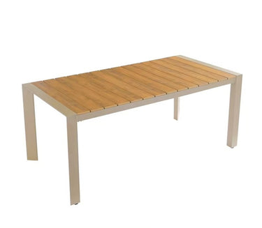 Alfresco | Wallace | Outdoor Rect Dining Set - Champagne
