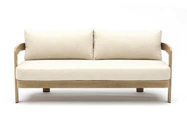 Outdoor sofa set with weather-resistant cushions | 户外沙发套装,配有耐候座垫 | 户外梳化套裝,配有耐候座墊