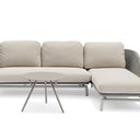 Outdoor sofa set with weather-resistant cushions | 户外沙发套装,配有耐候座垫 | 户外梳化套裝,配有耐候座墊