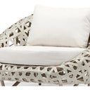 Outdoor sofa set with weather-resistant cushions | 户外沙发套装,配有耐候座垫 | 户外梳化套裝,配有耐候座墊