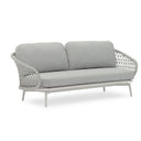 Outdoor sofa set with weather-resistant cushions | 户外沙发套装,配有耐候座垫 | 户外梳化套裝,配有耐候座墊