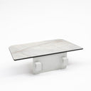 Outdoor side table with HPL tabletop and weather-resistant design | 户外边几,耐候设计 | 户外邊几,耐候設計