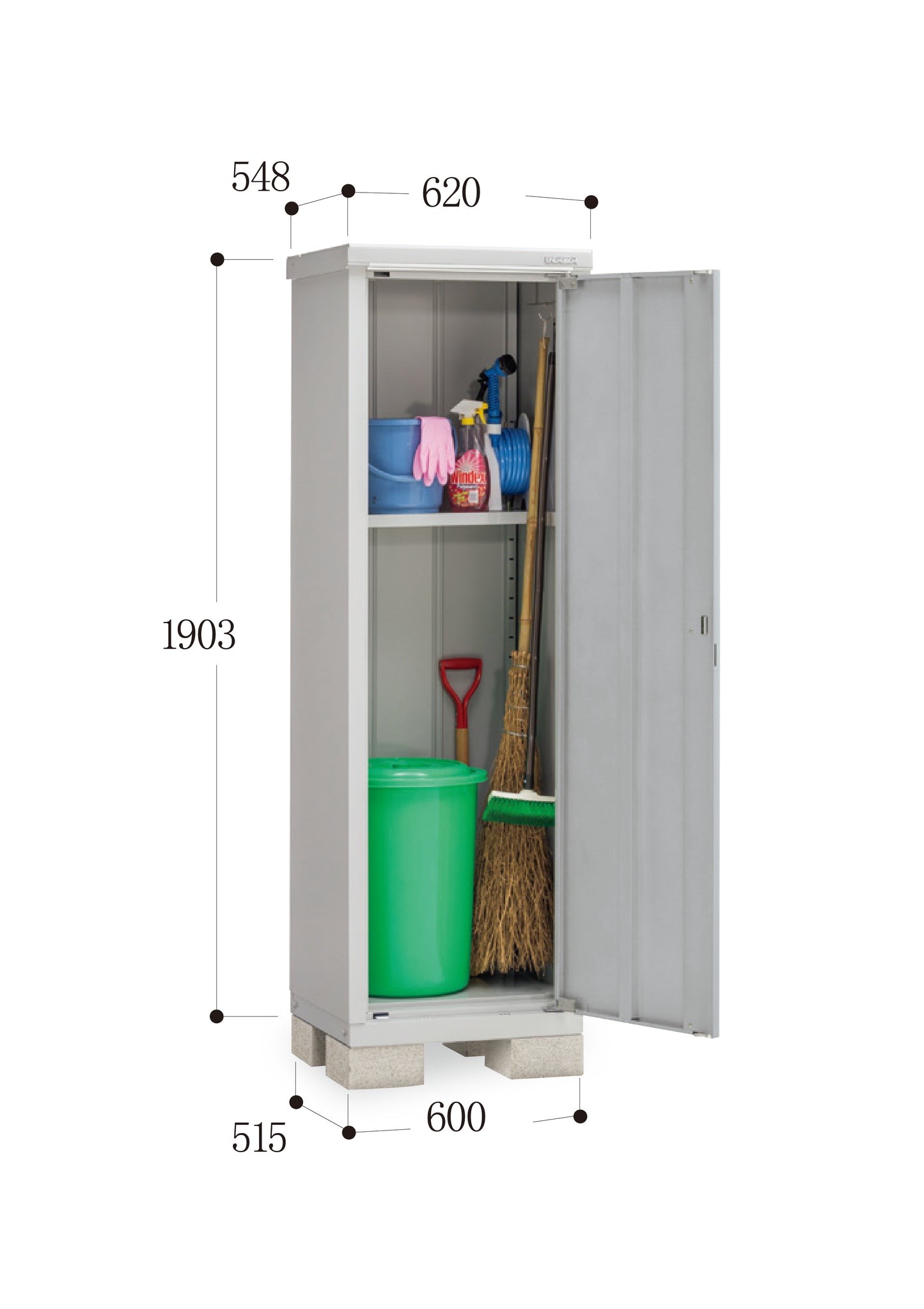 *Pre-order* Inaba Outdoor Storage BJX-065EP (W620XD548XH1903mm) 0.647m3