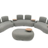 Outdoor sofa set with weather-resistant cushions | 户外沙发套装,配有耐候座垫 | 户外梳化套裝,配有耐候座墊