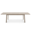 Beige outdoor table on a white background