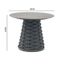 Outdoor sofa set with weather-resistant cushions | 户外沙发套装,配有耐候座垫 | 户外梳化套裝,配有耐候座墊