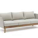 Outdoor sofa set with weather-resistant cushions | 户外沙发套装,配有耐候座垫 | 户外梳化套裝,配有耐候座墊