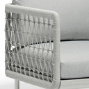 Outdoor sofa set with weather-resistant cushions | 户外沙发套装,配有耐候座垫 | 户外梳化套裝,配有耐候座墊