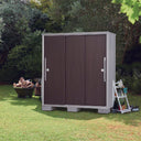 Yodoko outdoor cabinet with smooth sliding doors for easy access / Yodoko戶外收納櫃,滑動門設計方便取物