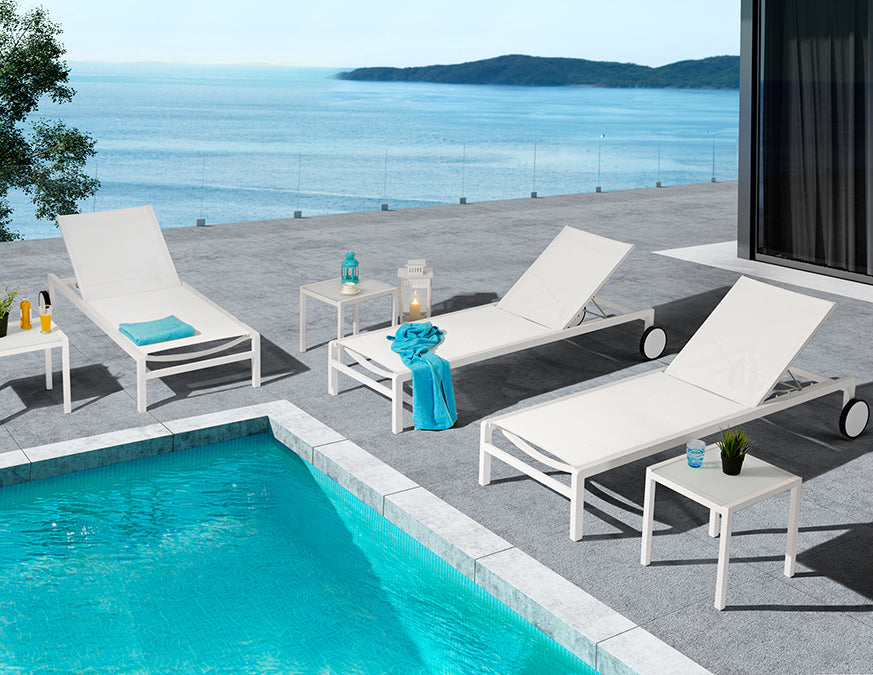Couture Jardin | Ella | Outdoor Chaise Lounge