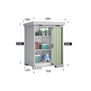Inaba FORTA Series High-end Strong Storage House, made in Japan, designed for durability and weather resistance | 日本制造 Inaba FORTA 系列高端强力储物屋,耐用且耐候设计 | 日本製造 Inaba FORTA 系列高端強力儲物屋,耐用且耐候設計