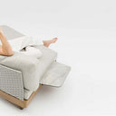 Outdoor sofa set with weather-resistant cushions | 户外沙发套装,配有耐候座垫 | 户外梳化套裝,配有耐候座墊