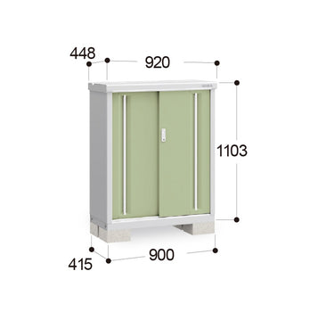 Inaba Outdoor Storage Cabinet, made in Japan, weather-resistant design for outdoor use | 日本制造 Inaba 户外储物柜,耐候设计,适用于户外 | 日本製造 Inaba 戶外儲物櫃,耐候設計,適用於戶外