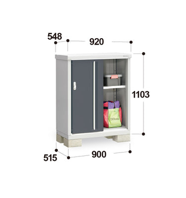 Inaba Outdoor Storage Cabinet, made in Japan, weather-resistant design for outdoor use | 日本制造 Inaba 户外储物柜,耐候设计,适用于户外 | 日本製造 Inaba 戶外儲物櫃,耐候設計,適用於戶外