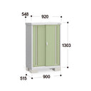 Inaba Outdoor Storage Cabinet, made in Japan, weather-resistant design for outdoor use | 日本制造 Inaba 户外储物柜,耐候设计,适用于户外 | 日本製造 Inaba 戶外儲物櫃,耐候設計,適用於戶外