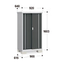 Inaba Outdoor Storage Cabinet, made in Japan, weather-resistant design for outdoor use | 日本制造 Inaba 户外储物柜,耐候设计,适用于户外 | 日本製造 Inaba 戶外儲物櫃,耐候設計,適用於戶外