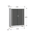 Made in Japan Inaba Outdoor Storage Cabinet