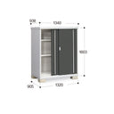 Inaba Outdoor Storage Cabinet, made in Japan, weather-resistant design for outdoor use | 日本制造 Inaba 户外储物柜,耐候设计,适用于户外 | 日本製造 Inaba 戶外儲物櫃,耐候設計,適用於戶外