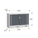 Made in Japan Inaba Outdoor Storage Cabinet
