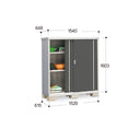 Inaba Outdoor Storage Cabinet, made in Japan, weather-resistant design for outdoor use | 日本制造 Inaba 户外储物柜,耐候设计,适用于户外 | 日本製造 Inaba 戶外儲物櫃,耐候設計,適用於戶外
