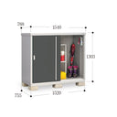 Made in Japan Inaba Outdoor Storage Cabinet