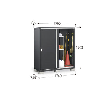 Inaba Outdoor Storage Cabinet, made in Japan, weather-resistant design for outdoor use | 日本制造 Inaba 户外储物柜,耐候设计,适用于户外 | 日本製造 Inaba 戶外儲物櫃,耐候設計,適用於戶外
