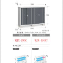 Inaba Outdoor Storage Cabinet, made in Japan, weather-resistant design for outdoor use | 日本制造 Inaba 户外储物柜,耐候设计,适用于户外 | 日本製造 Inaba 戶外儲物櫃,耐候設計,適用於戶外