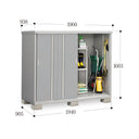 Inaba Outdoor Storage Cabinet, made in Japan, weather-resistant design for outdoor use | 日本制造 Inaba 户外储物柜,耐候设计,适用于户外 | 日本製造 Inaba 戶外儲物櫃,耐候設計,適用於戶外