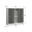 Made in Japan Inaba Outdoor Storage Cabinet