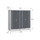 Made in Japan Inaba Outdoor Storage Cabinet