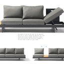 Outdoor sofa set with weather-resistant cushions | 户外沙发套装,配有耐候座垫 | 户外梳化套裝,配有耐候座墊