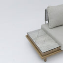 Outdoor sofa set with weather-resistant cushions | 户外沙发套装,配有耐候座垫 | 户外梳化套裝,配有耐候座墊