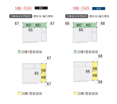 *預購* 稻葉牌戶外儲藏室 Inaba SMK-75 (W3150xD2690xH2270/2440mm)