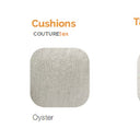 Outdoor sofa set with weather-resistant cushions | 户外沙发套装,配有耐候座垫 | 户外梳化套裝,配有耐候座墊