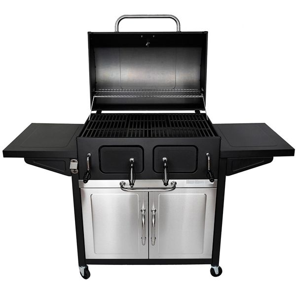 American Gourmet® by Char-broil Cabinet Charcoal Grill Montana Deluxe