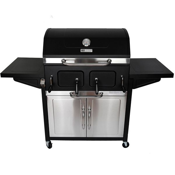 American Gourmet by Char broil Cabinet Charcoal Grill Montana Deluxe