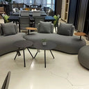 Outdoor sofa set with weather-resistant cushions | 户外沙发套装,配有耐候座垫 | 户外梳化套裝,配有耐候座墊