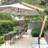 Stylish outdoor sun parasol and umbrella for garden or patio, UV-resistant | 時尚戶外太陽傘及雨傘,適合花園或露台,防紫外線 | 时尚户外太阳伞及雨伞,适合花园或露台,防紫外线